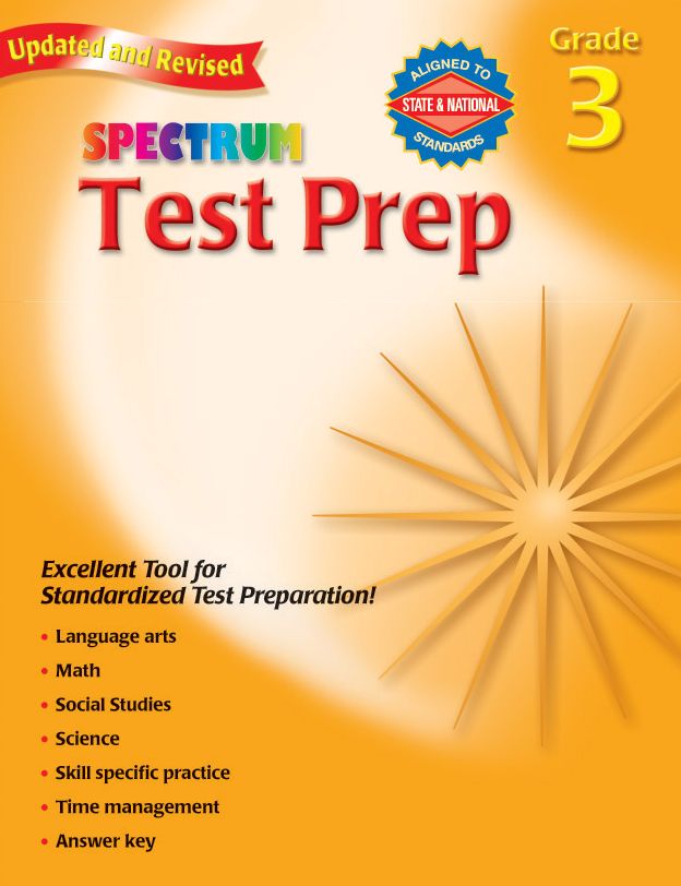 Test Prep, Grade 3 cover