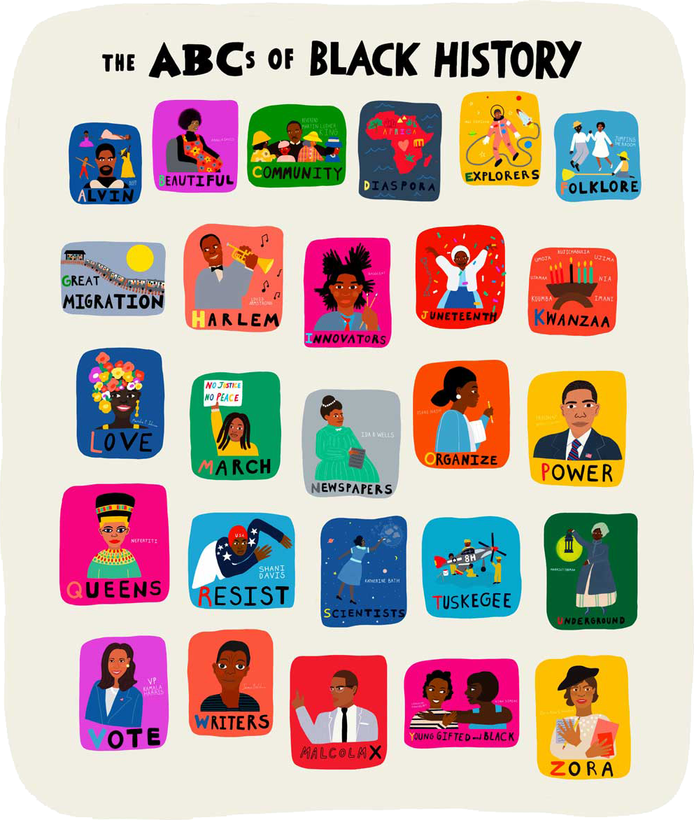 The ABCs of Black History Poster // *Indie Bookstore Day Exclusive*