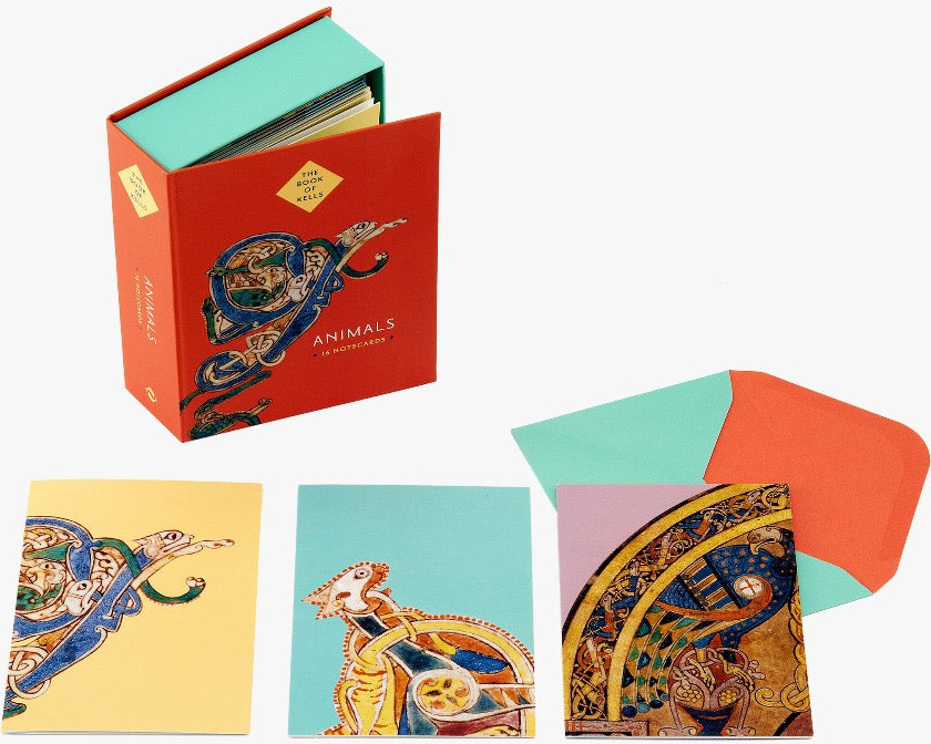 The Book of Kells – Animals: Box of 16 Notecards