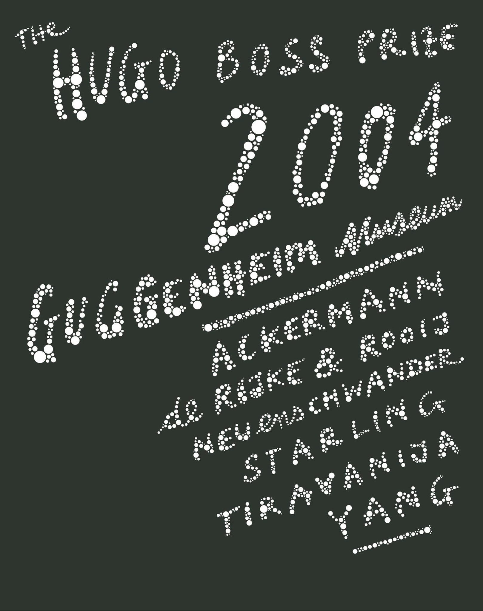 The Hugo Boss Prize 2004