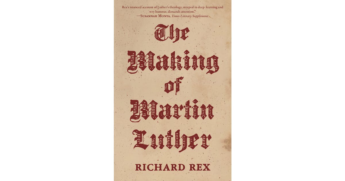 The Making of Martin Luther cover