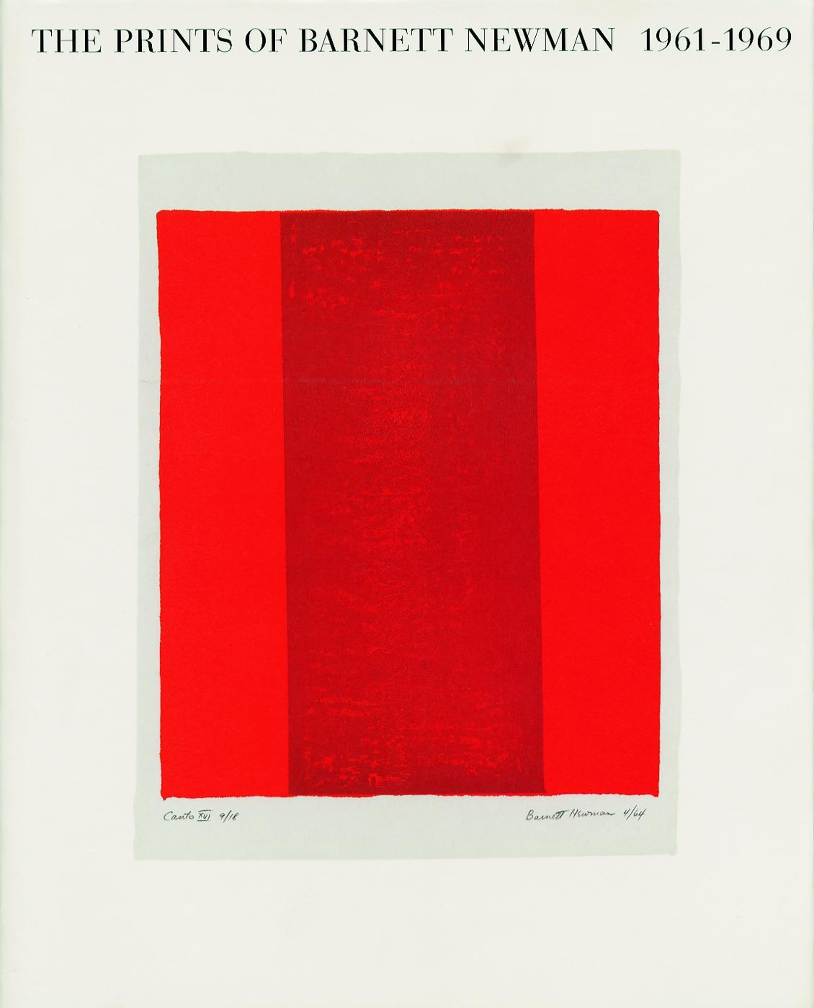 The Prints of Barnett Newman