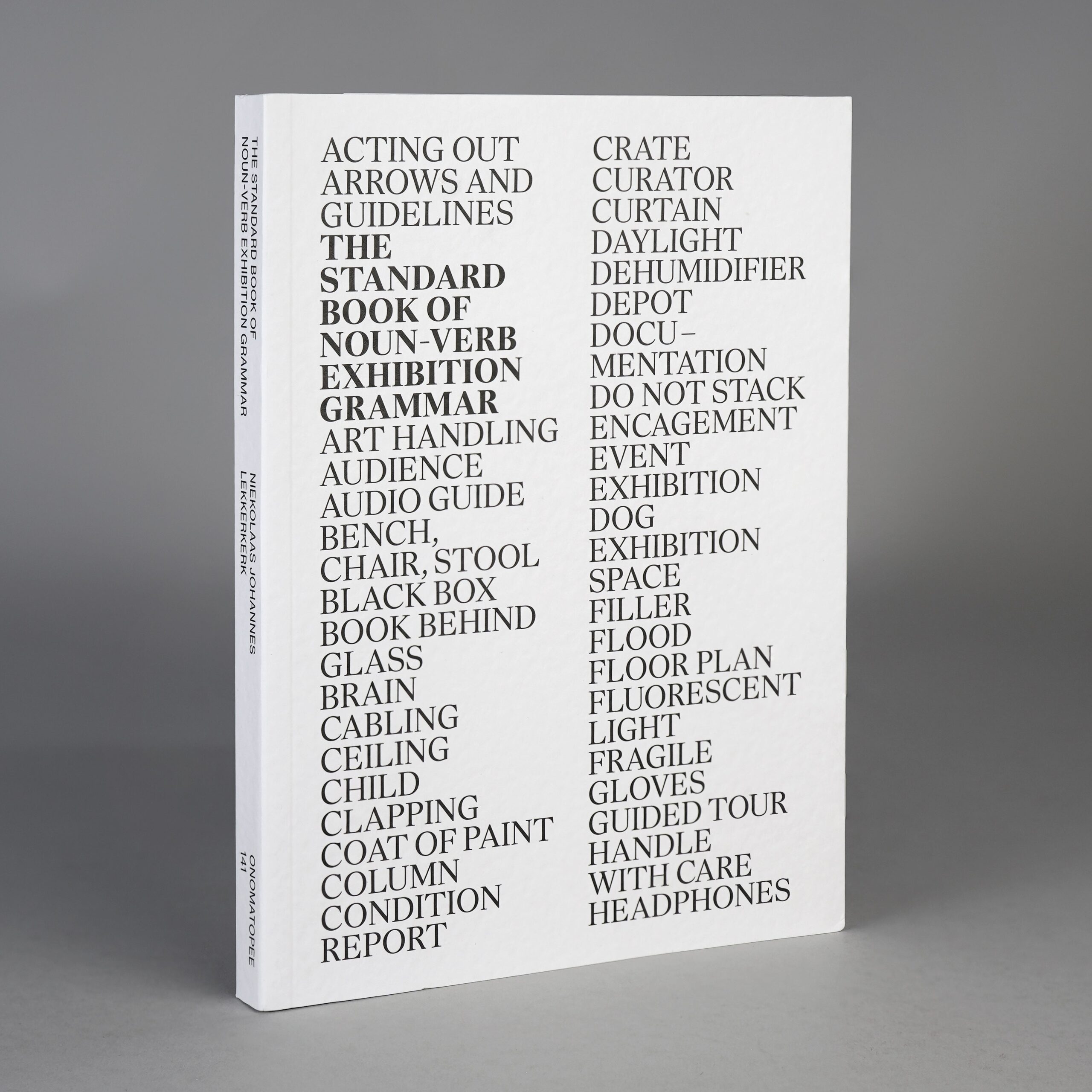 The Standard Book of Noun-Verb Exhibition Grammar