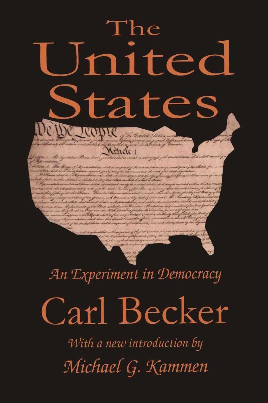 The United States: An Experiment in Democracy cover