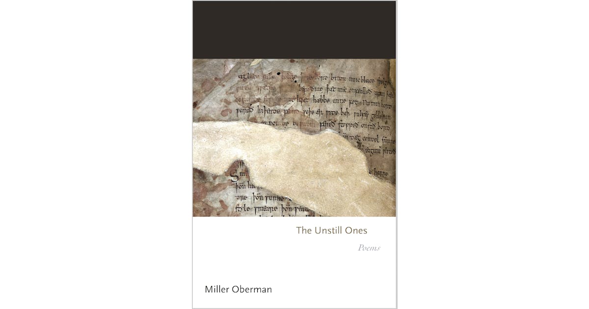 The Unstill Ones: Poems cover