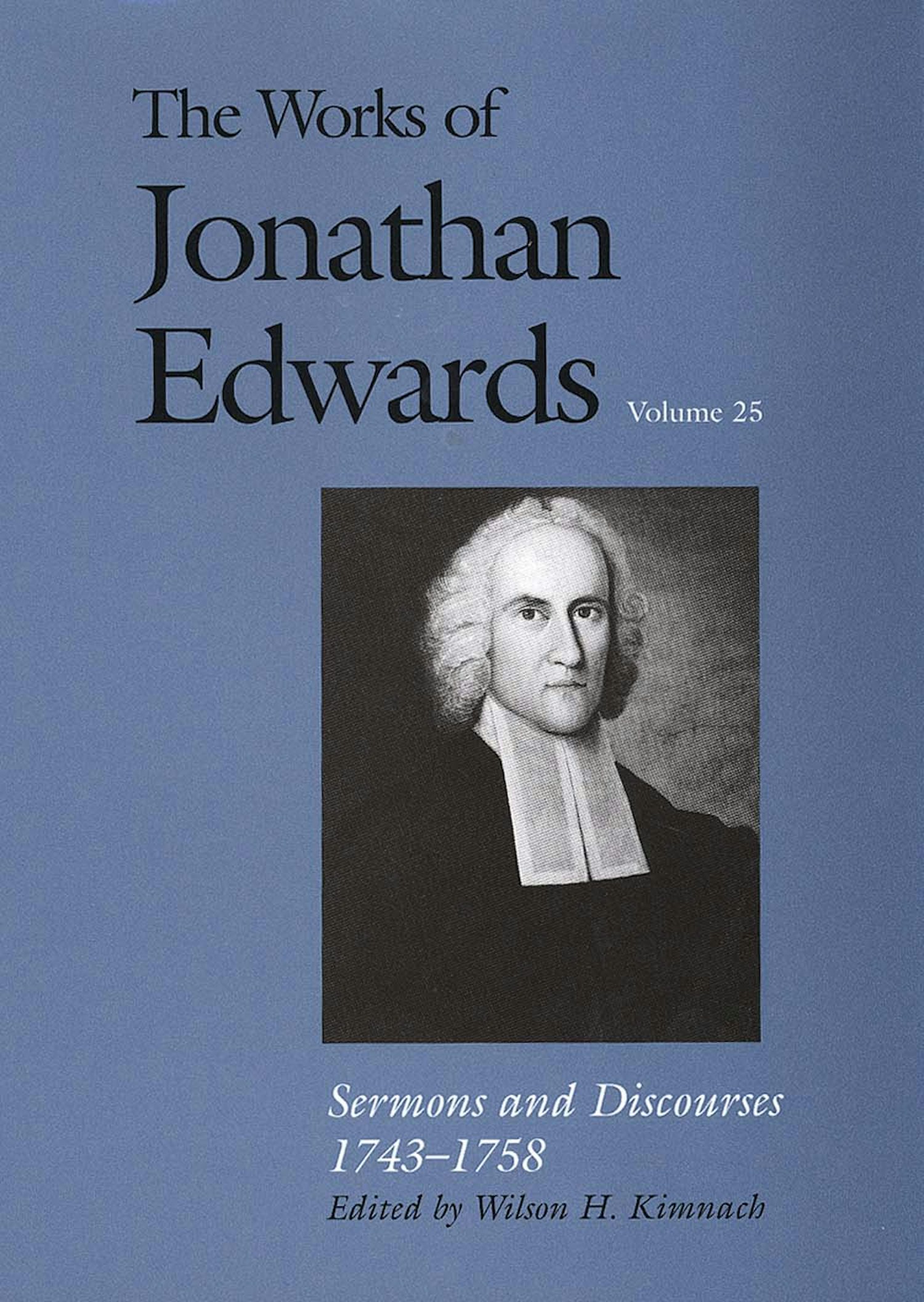 The Works of Jonathan Edwards, Vol. 25 cover