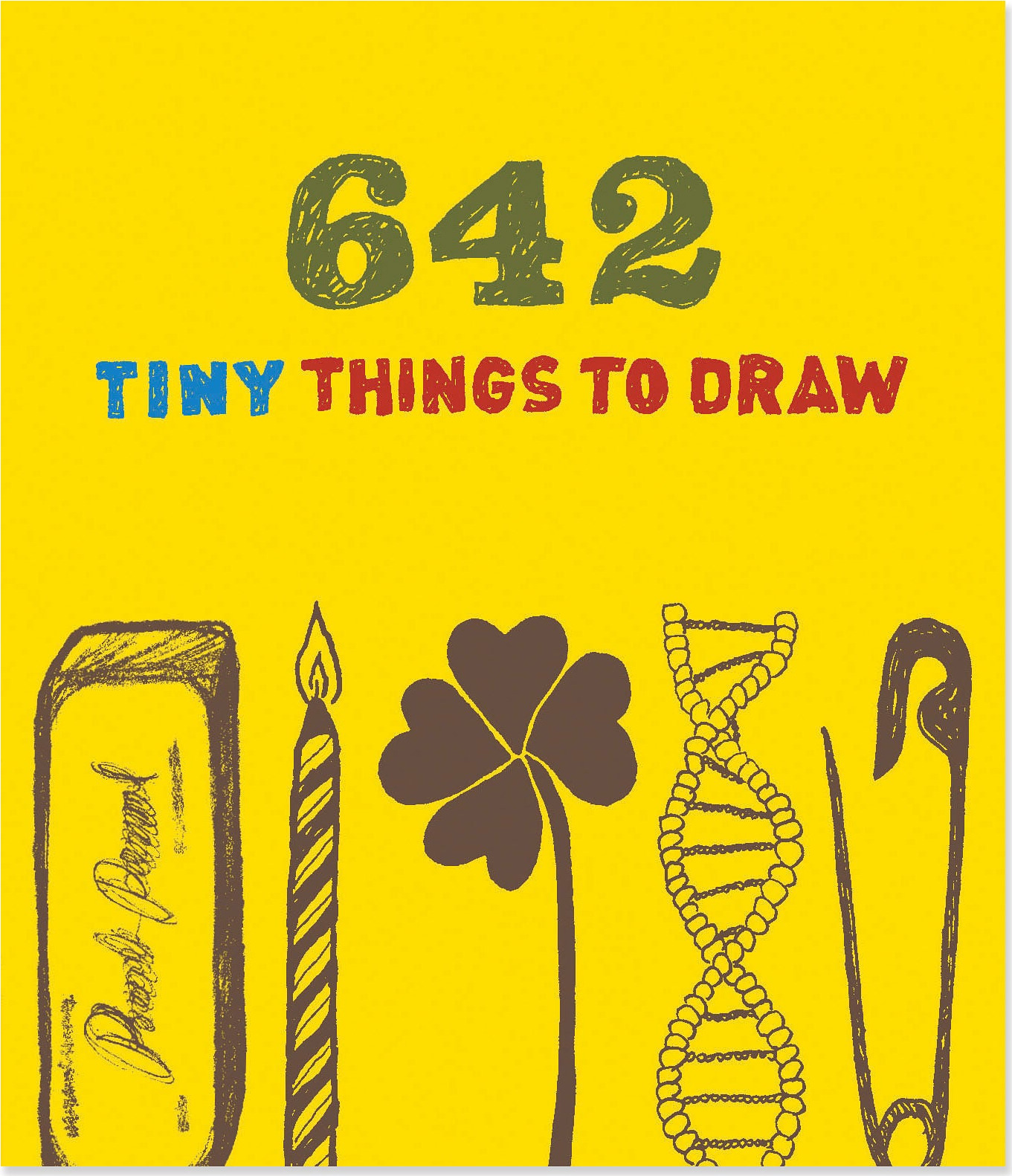 Tiny Things to Draw Activity Book – Paperback