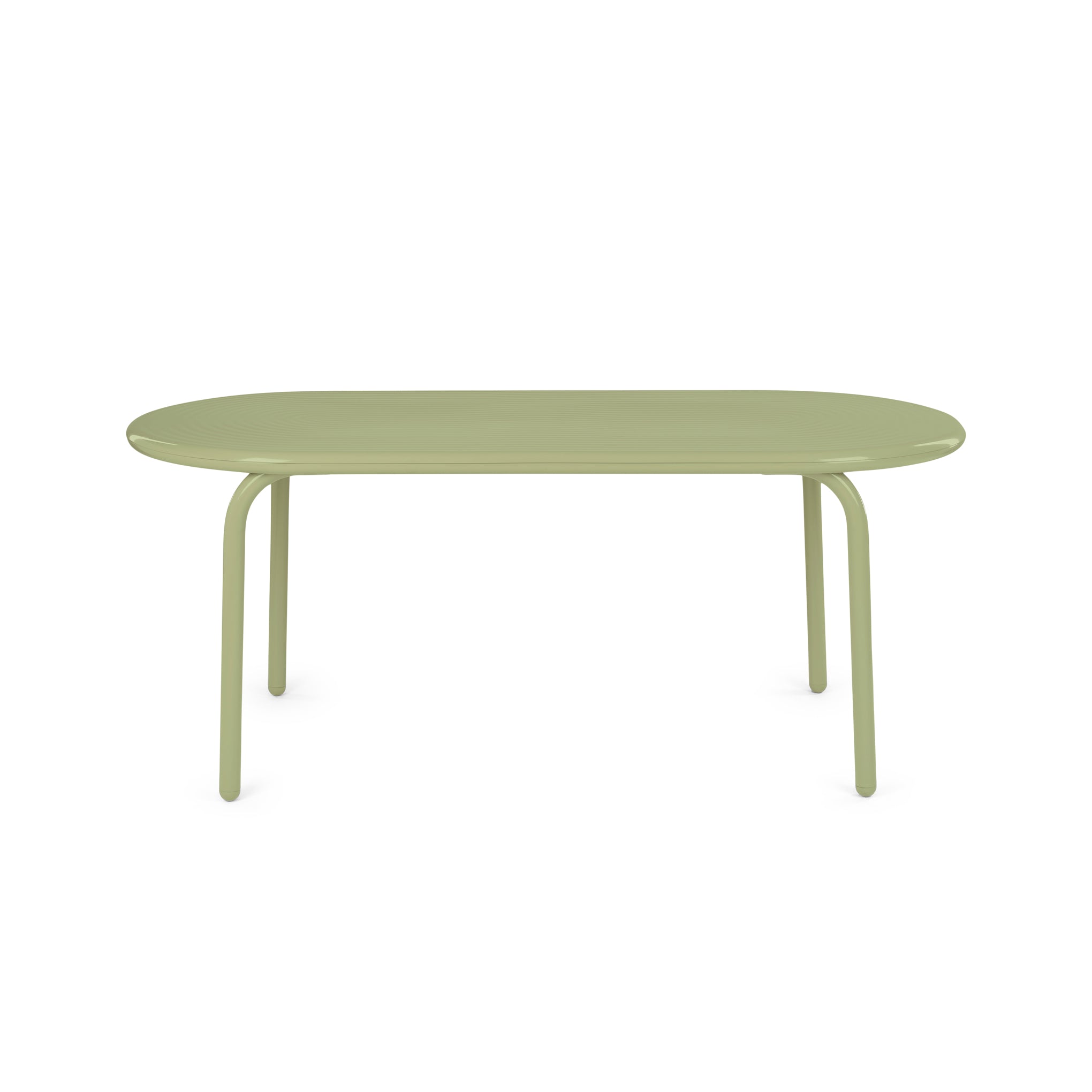 Tom Dixon Groove Obround Outdoor Table – Moss
