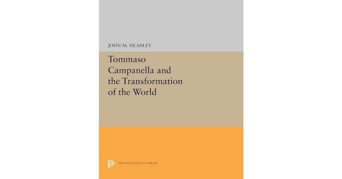 Tommaso Campanella and the Transformation of the World cover