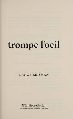 Trompe l’Oeil cover