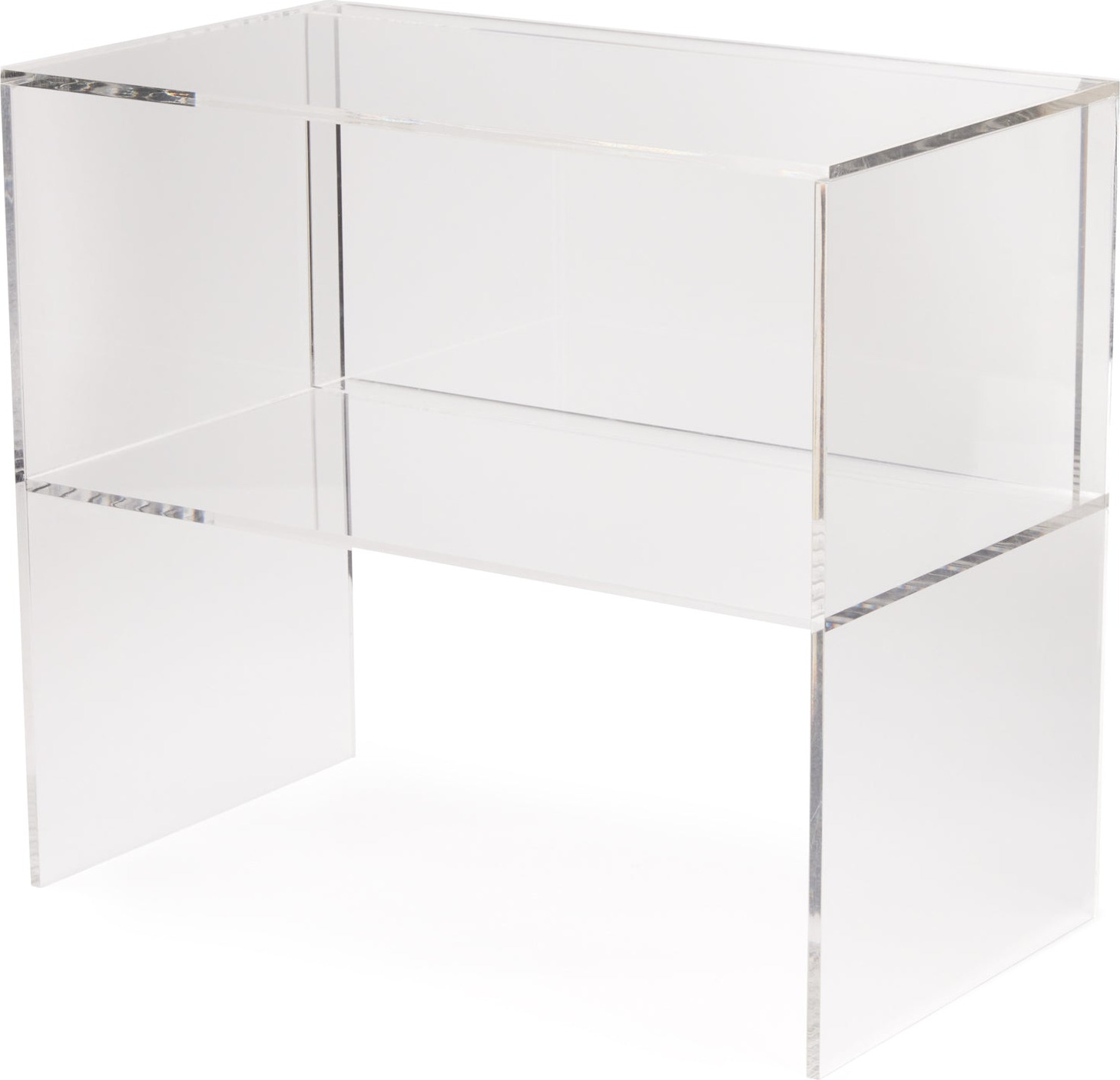 Two-Way Side Table – Clear