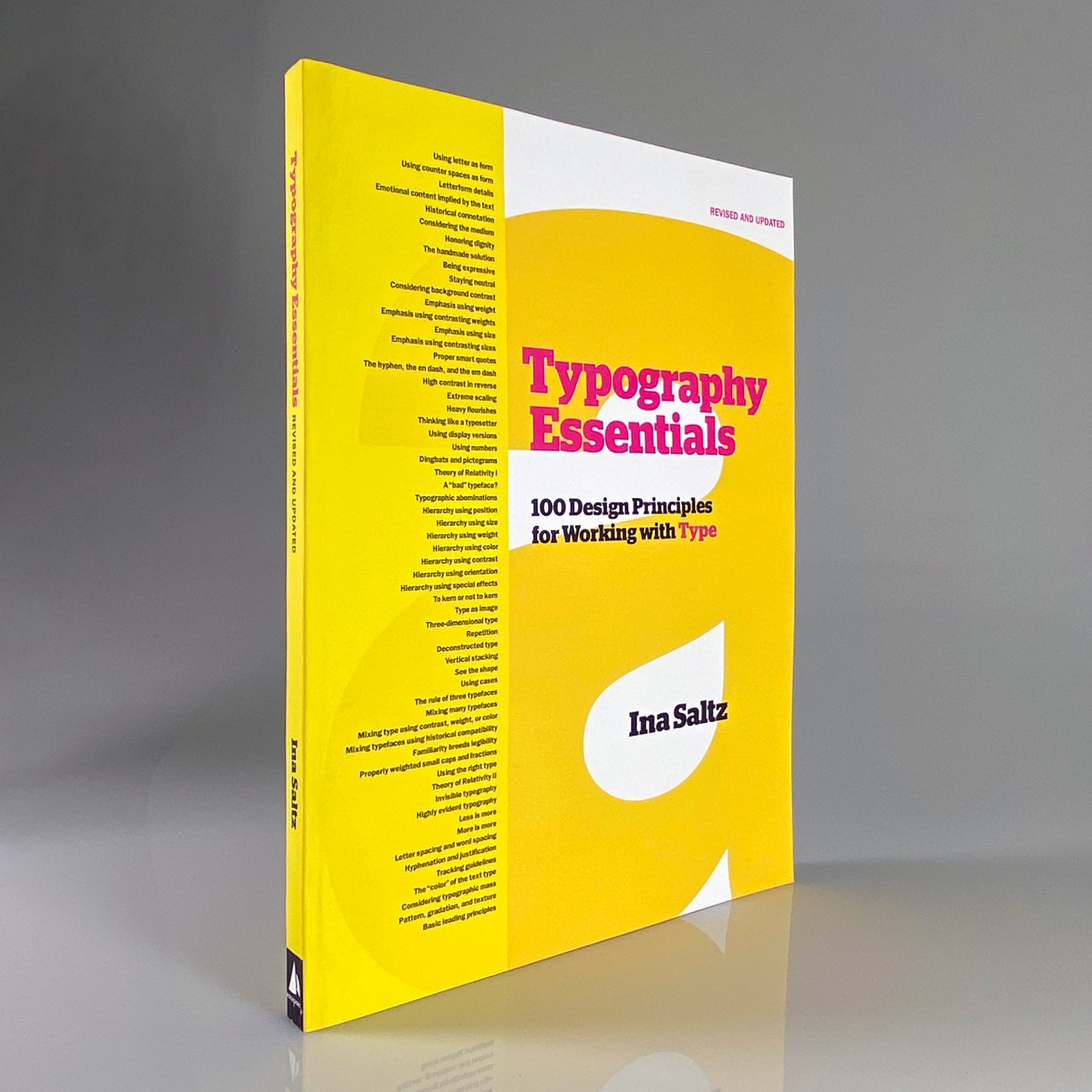 Typography Essentials: 100 Design Principles for Working with Type