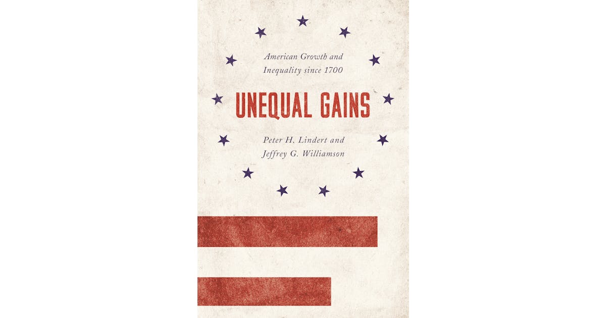 Unequal Gains: American Growth and Inequality since 1700