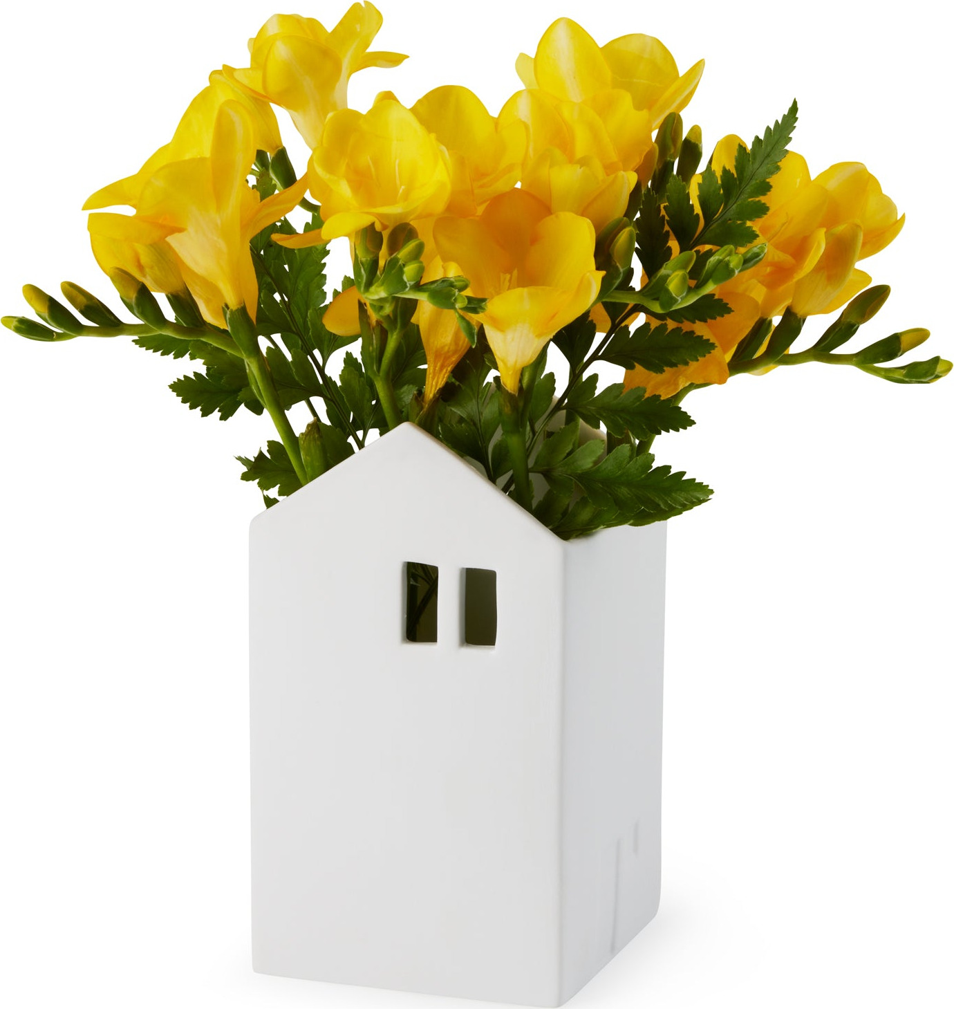 Village House Porcelain Vase – Small