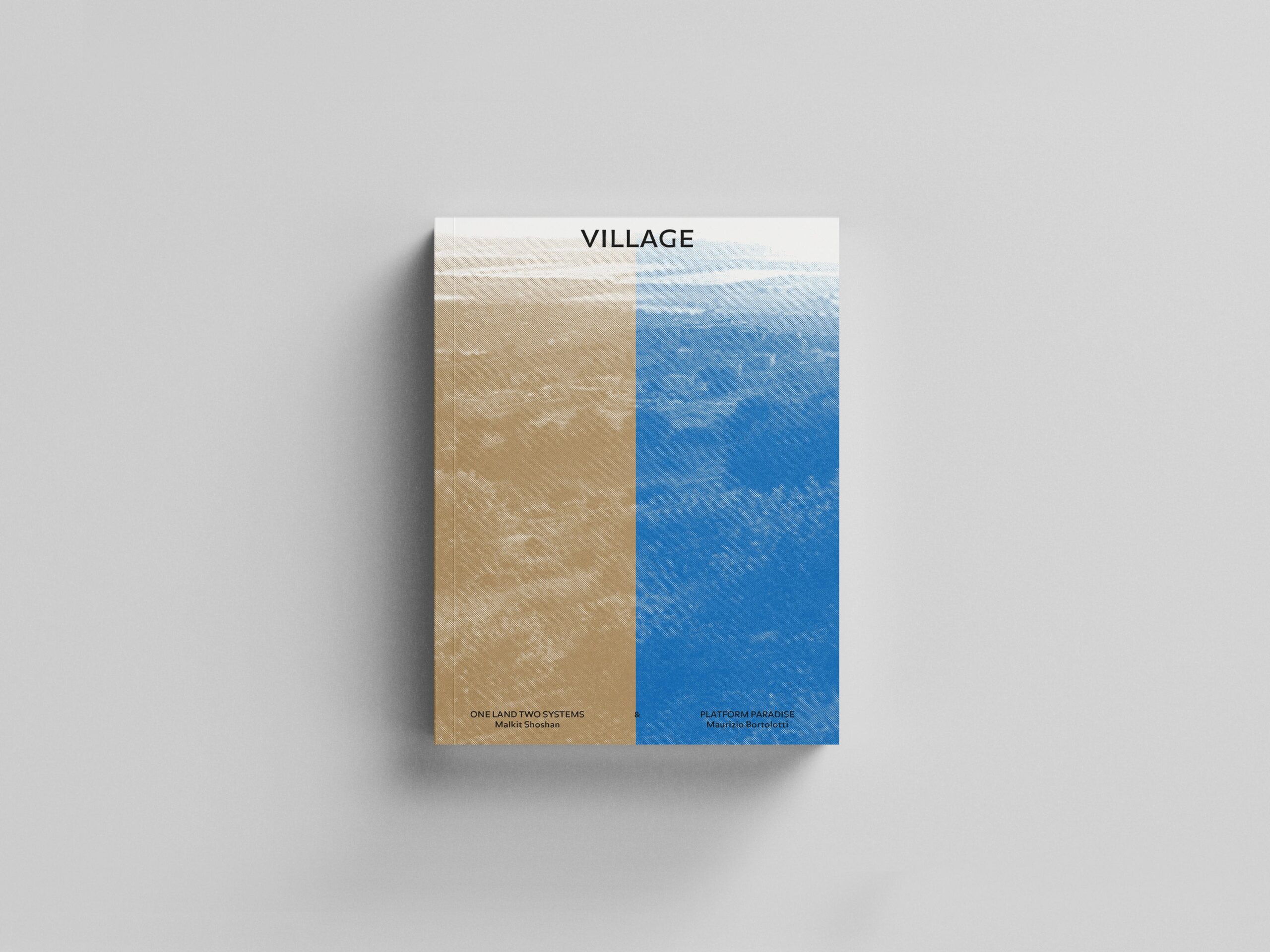 Village. One land two systems and platform paradise cover