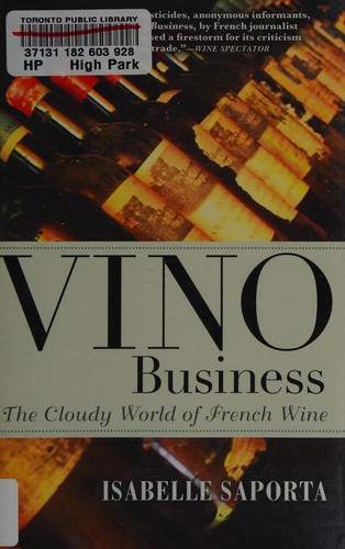 Vino Business: The Cloudy World of French Wine cover