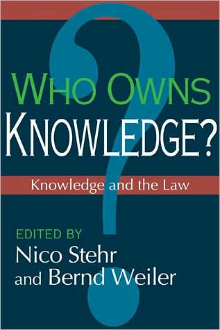 Who Owns Knowledge?: Knowledge and the Law cover
