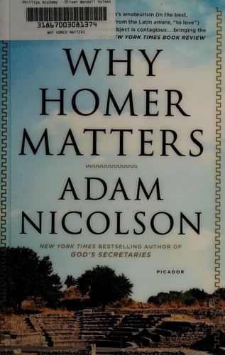 Why Homer Matters: A History cover