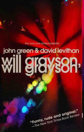 Will Grayson, Will Grayson cover