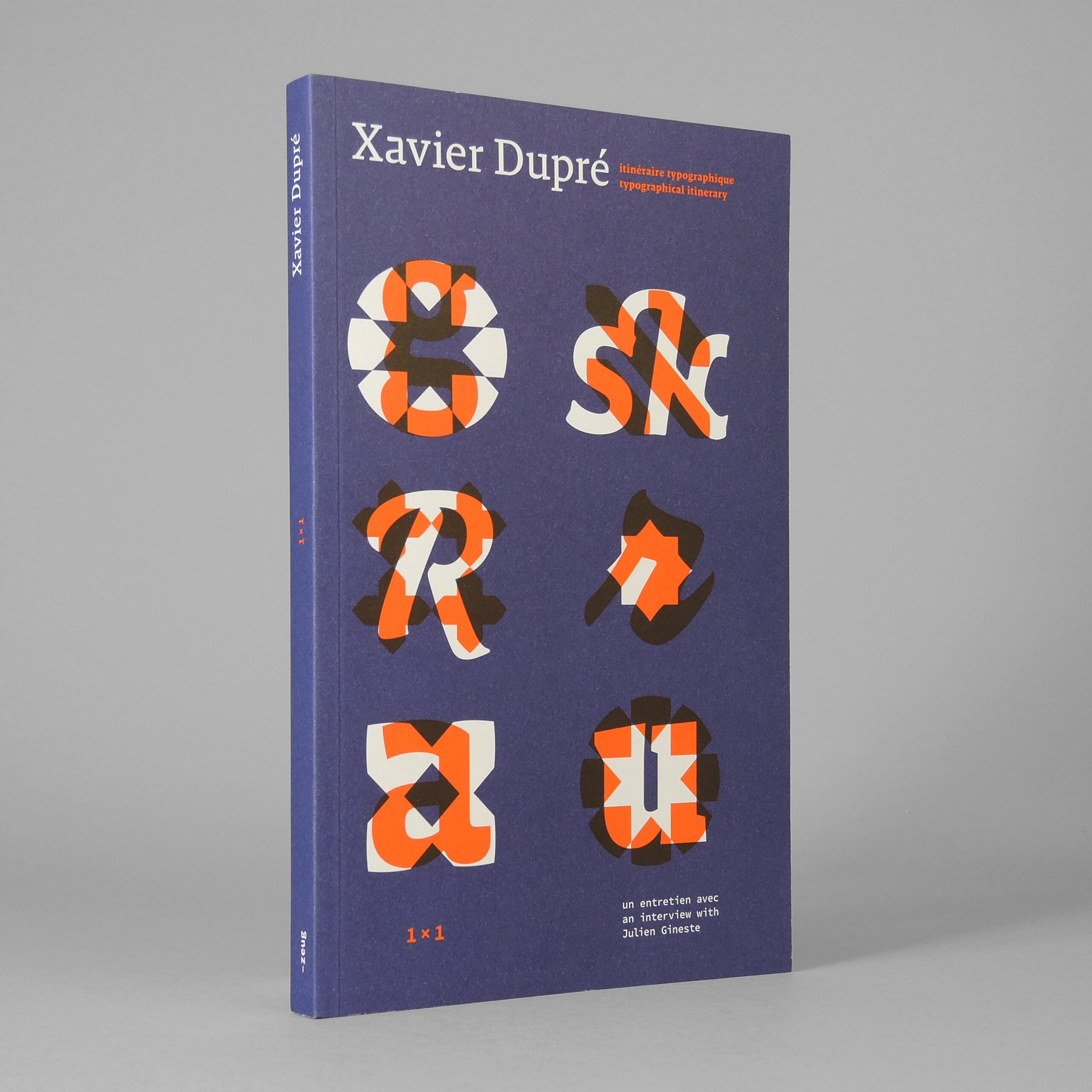 Xavier Dupré – Typographical Itinerary / Itineraire Typographique