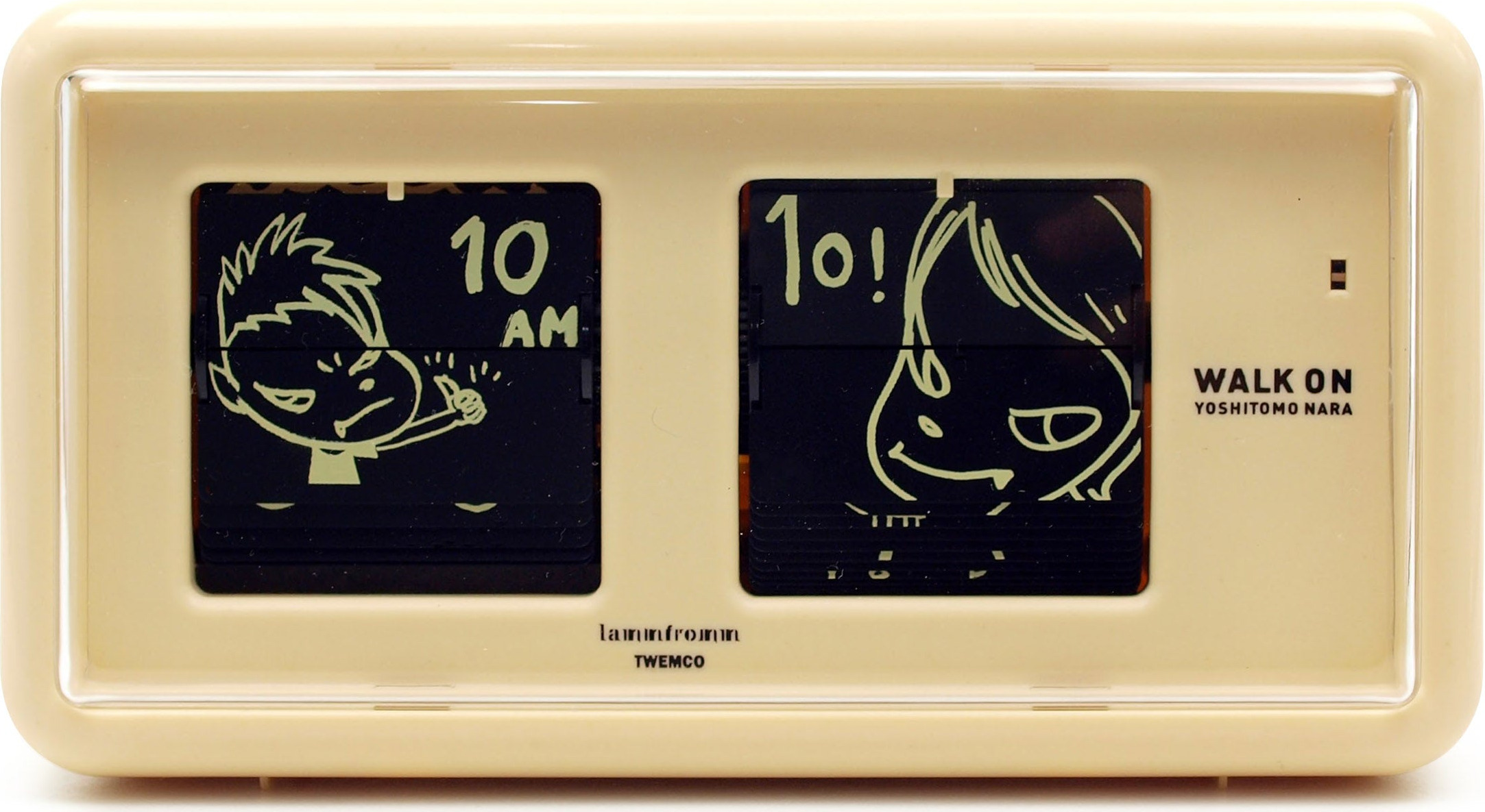 Yoshitomo Nara: Walk On Flip Clock – Beige cover