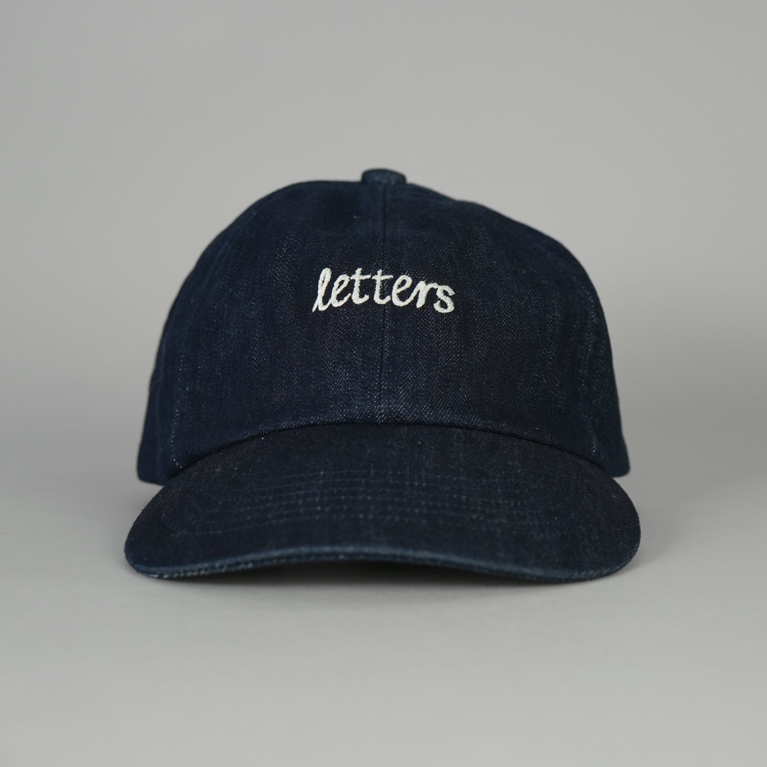 “Letters” Hat (Denim)